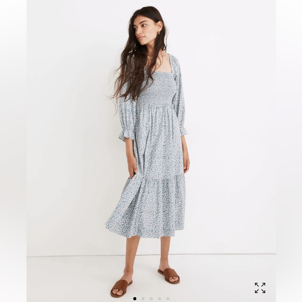 Smocked Madewell dress